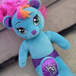 Build-A-Bear 2016 Plush HG Honey Girl Blue Rock Star Kitty Cat 20" Stuffed